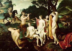 Diana bathing